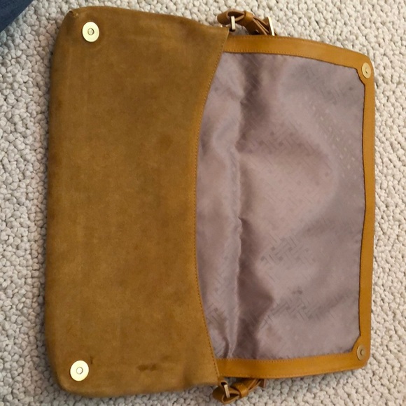 Cole Haan Mustard Suede Purse - Picture 8 of 8